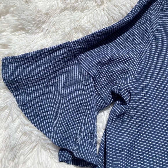 NWT Como Blu Striped Blouse - Picture 3 of 6